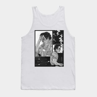 the sky is not falling b and w Tank Top